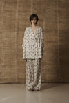 Mutedance 25 Spring/Summer Silk Bouquet Top Jacket MD-MD25SS126-HOARY MD25SS125